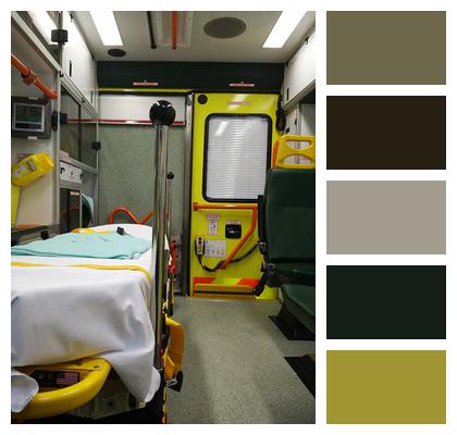 Sluggish Ambulance Interior View Image